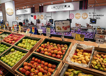 Caprabo recupera 1.100 toneladas de alimentos