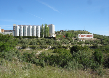 Fábrica de Cruzcampo en Jaén