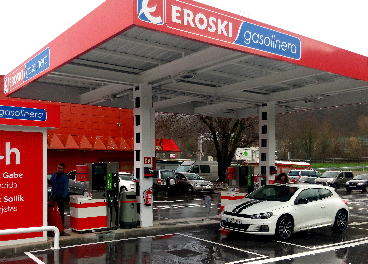 Nueva gasolinera de Eroski en Ordizia