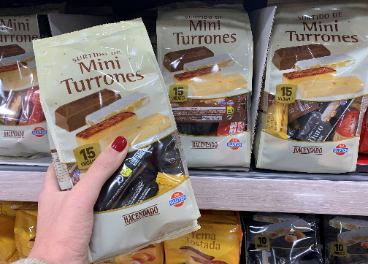 Bolsa de Mini Turrones en Mercadona