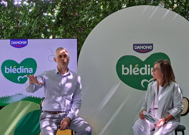 François Lacombe e Irene Boj, de Danone