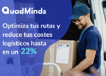 Quadminds optimiza rutas logísticas