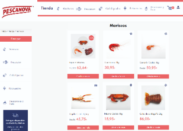 Tienda online de Pescanova