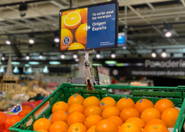 Carrefour lleva los cítricos españoles al exterior