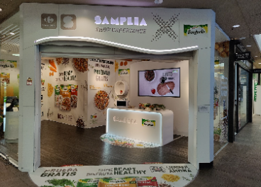 Pop-up store de Bonduelle en Carrefour