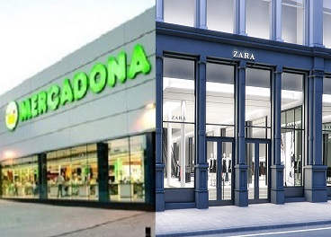 Mercadona y Zara, líderes españoles en valor