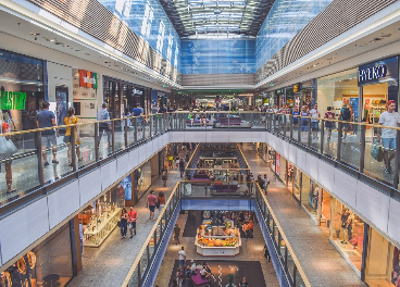 Más visitas al centro comercial en septiembre