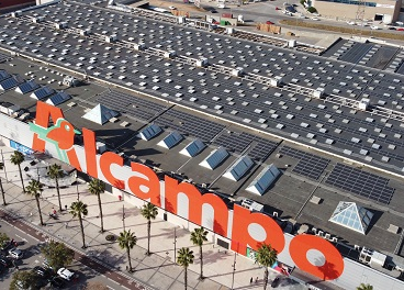 Alcampo instala dos plantas fotovoltaicas