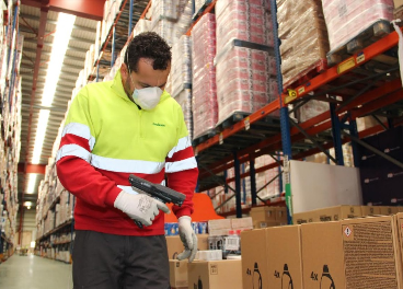 Trabajador de Covirán