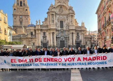 Marcha de Fexpal en defensa del transvase