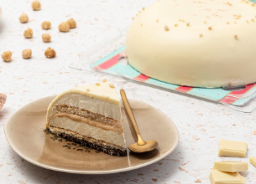 Tarta de avellana blanca Mercadona