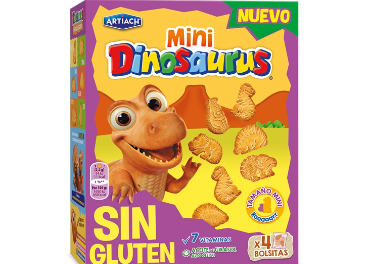 Adam Foods lanza Mini Dinosaurus Sin Gluten