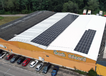 Placas solares de Vegalsa-Eroski en Ponteareas