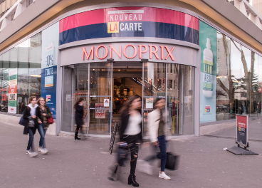 Supermercado Monoprix en Francia