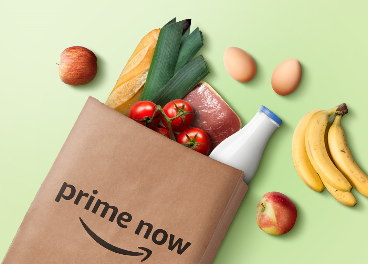 Amazon Prime Now y La Plaza de Dia