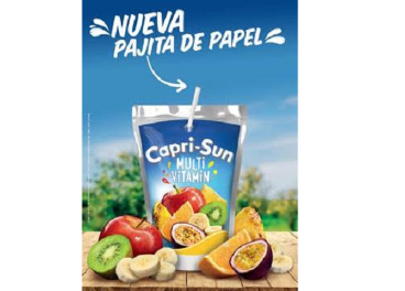 Nueva pajita de Capri-Sun