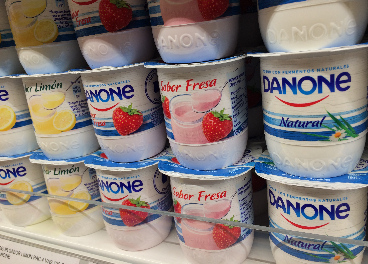 Yogures de Danone