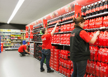 Trabajadoras de Coca-Cola
