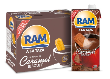 RAM a la taza al toque de Caramel Biscuit
