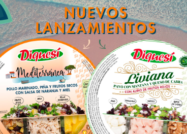 Nuevas ensaladas completas DiqueSí