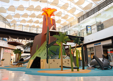 Nueva zona de ocio "Volcán" en Islazul