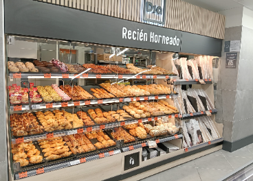 Tiendas de DIA, Alcampo, Spar e Hiperber