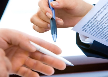 firma de contrato