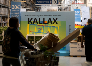 Interior de una tienda Ikea en España