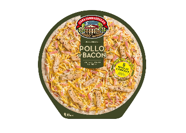 Pizza Pollo y Bacon Casa Tarradellas