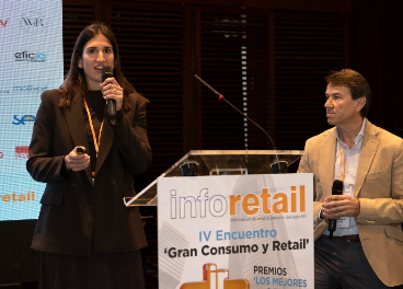 María Uguet (Circana) y Efrén Pareja (Ahorramás)