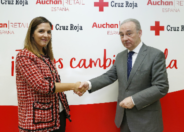 Acuerdo entre Auchan Retail y Cruz Roja