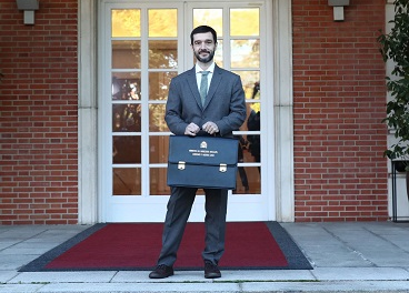 Pablo Bustinduy, ministro de Consumo
