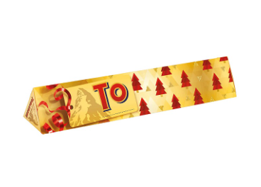 Toblerone personalizable