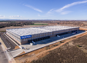 Centro logístico de Decathlon en León