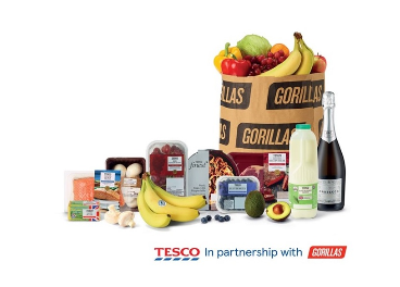 Tesco se alía con Gorillas