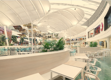 Nueva zona food court de Islazul