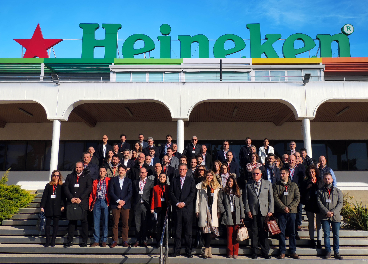 Encuentro en la fábrica de Heineken