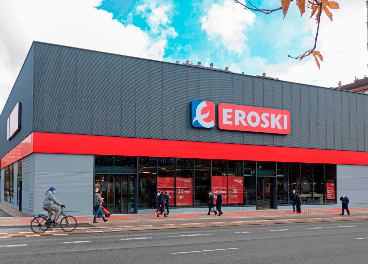 Eroski incrementa un 7% su facturación