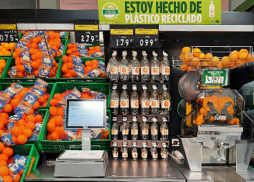 Nuevas botellas para el zumo de Mercadona