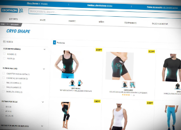 Línea de ropa Cyro Shape Decathlon