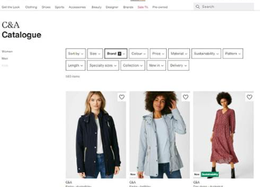 C&A en Zalando