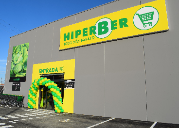 Supermercado de Hiperber en Jacarilla