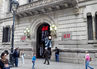 Tienda de H&M en Puerta del Ángel (Barcelona)