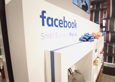 Pop up store de Facebook en Macy's