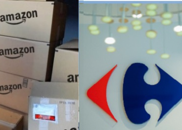 Amazon y Carrefour, líderes