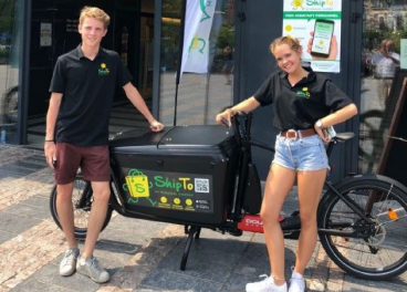 Bicicletas del servicio ShipTo de Carrefour