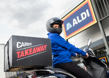 Aldi entrega pizzas a domicilio