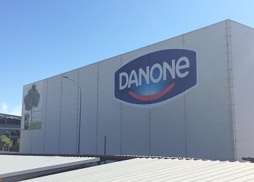 Danone aumenta las ventas comparables un 4,1%