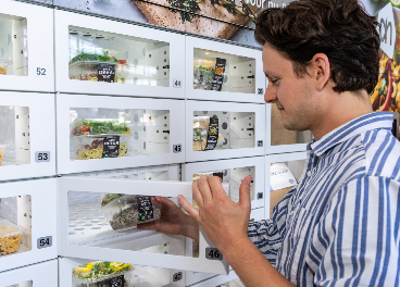 El 'Muro de la comida' de Albert Heijn