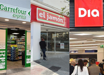 Carrefour, El Jamón y DIA lideran en 2026